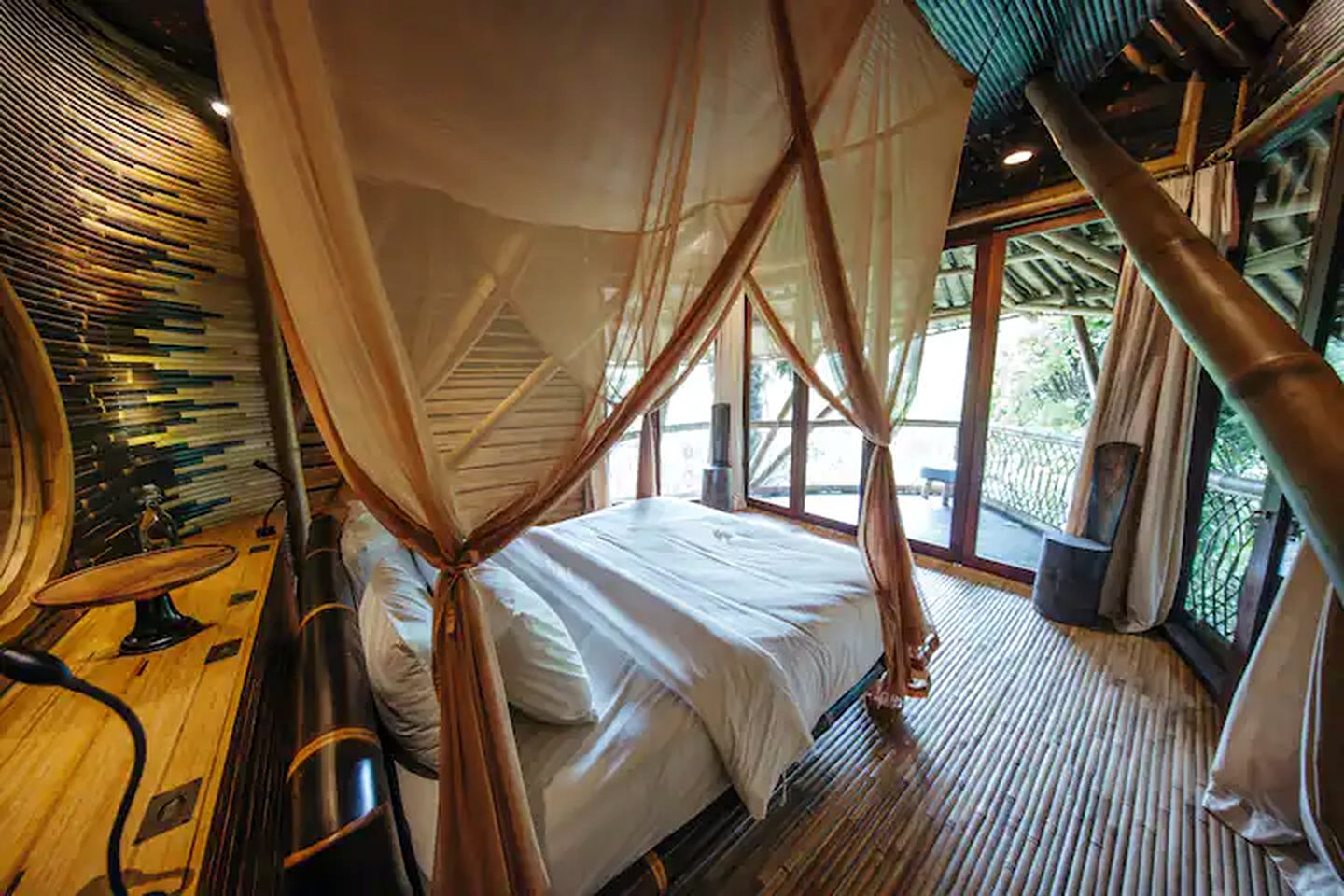 Otherworldly Bamboo Getaway in Bali with Pool and River