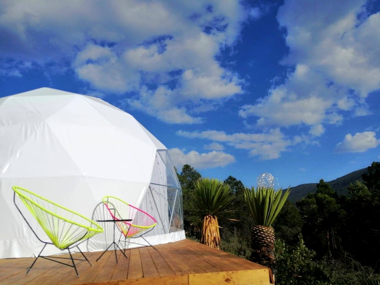 Unique Dome Rental for Glamping in Mexico