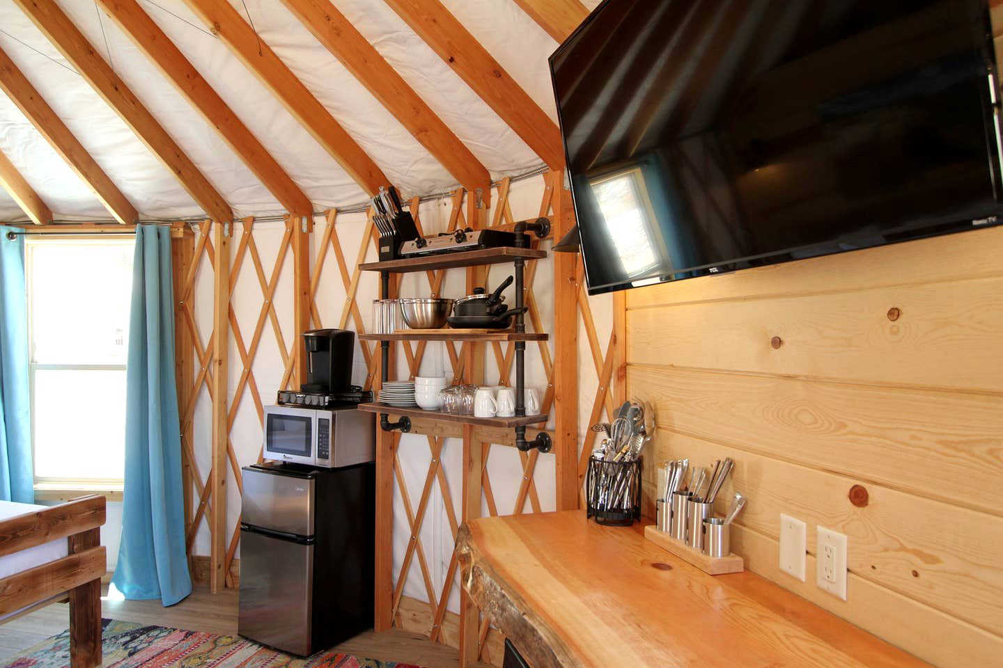 Utah Yurt Luxury Camping near Zion National Park