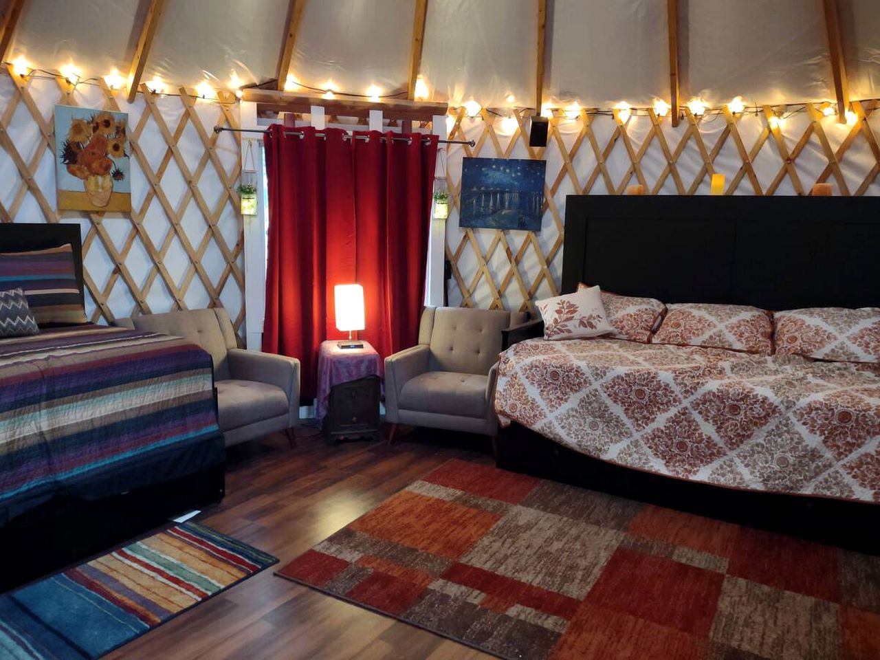 Cozy Glamping Yurt in Santa Paula for a Family Vacation in California