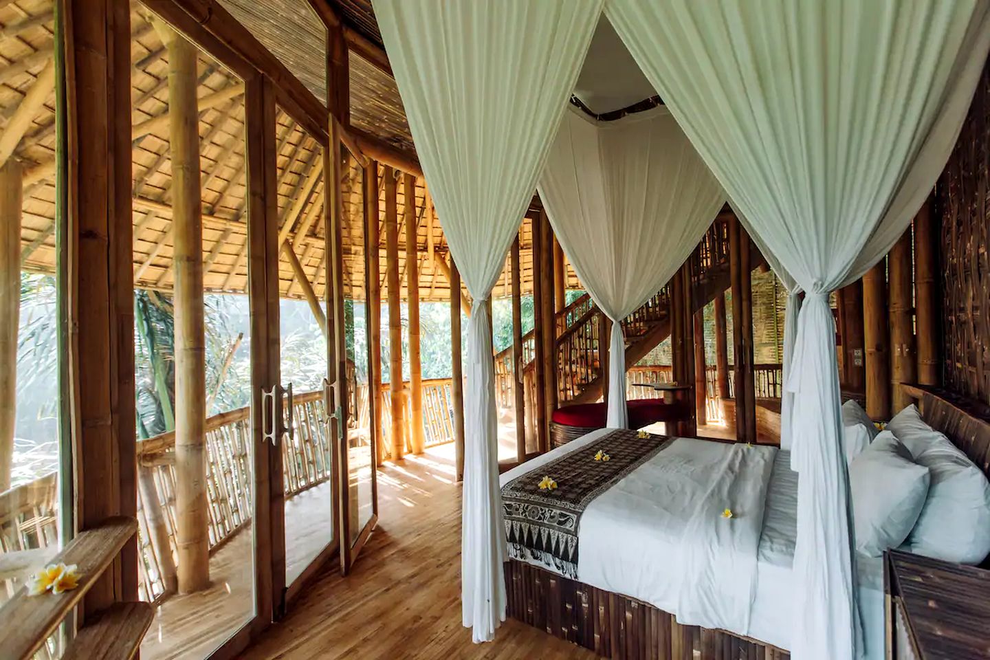 Unique Glamping in Bali with River On Doorstep