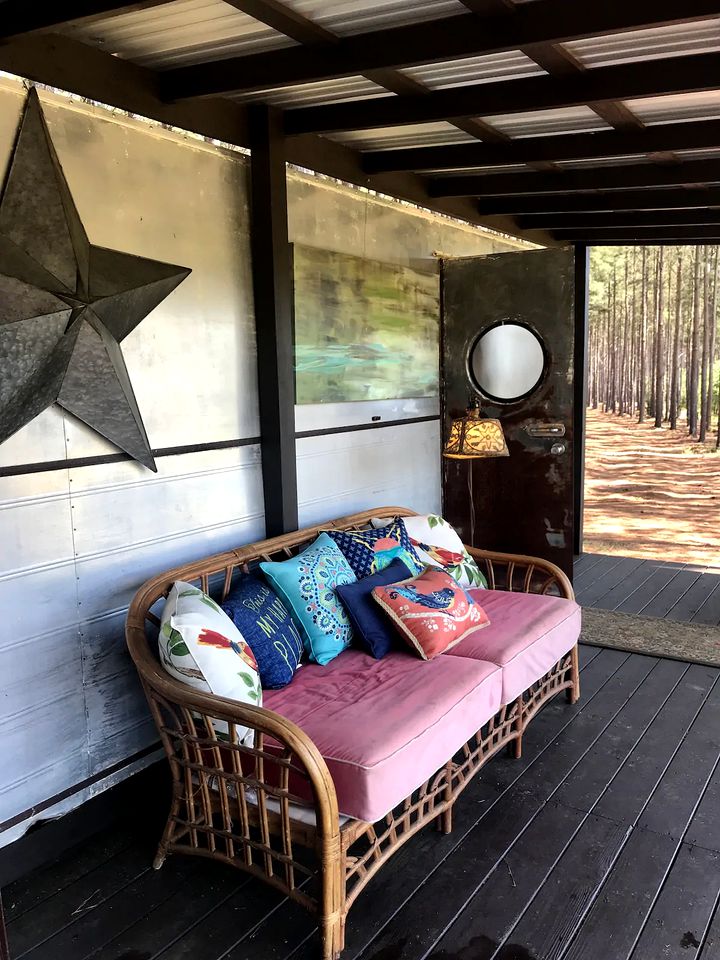 Vintage Georgia Airstream Nestled in the Pines