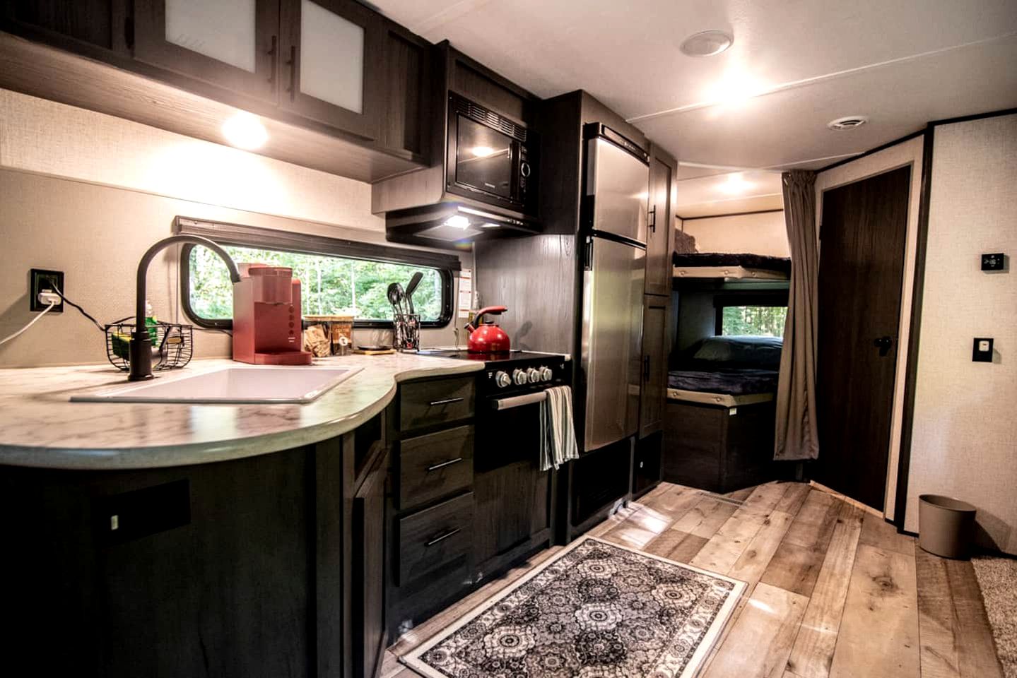 Modern Caravan for Fun Weekend Trips from New York