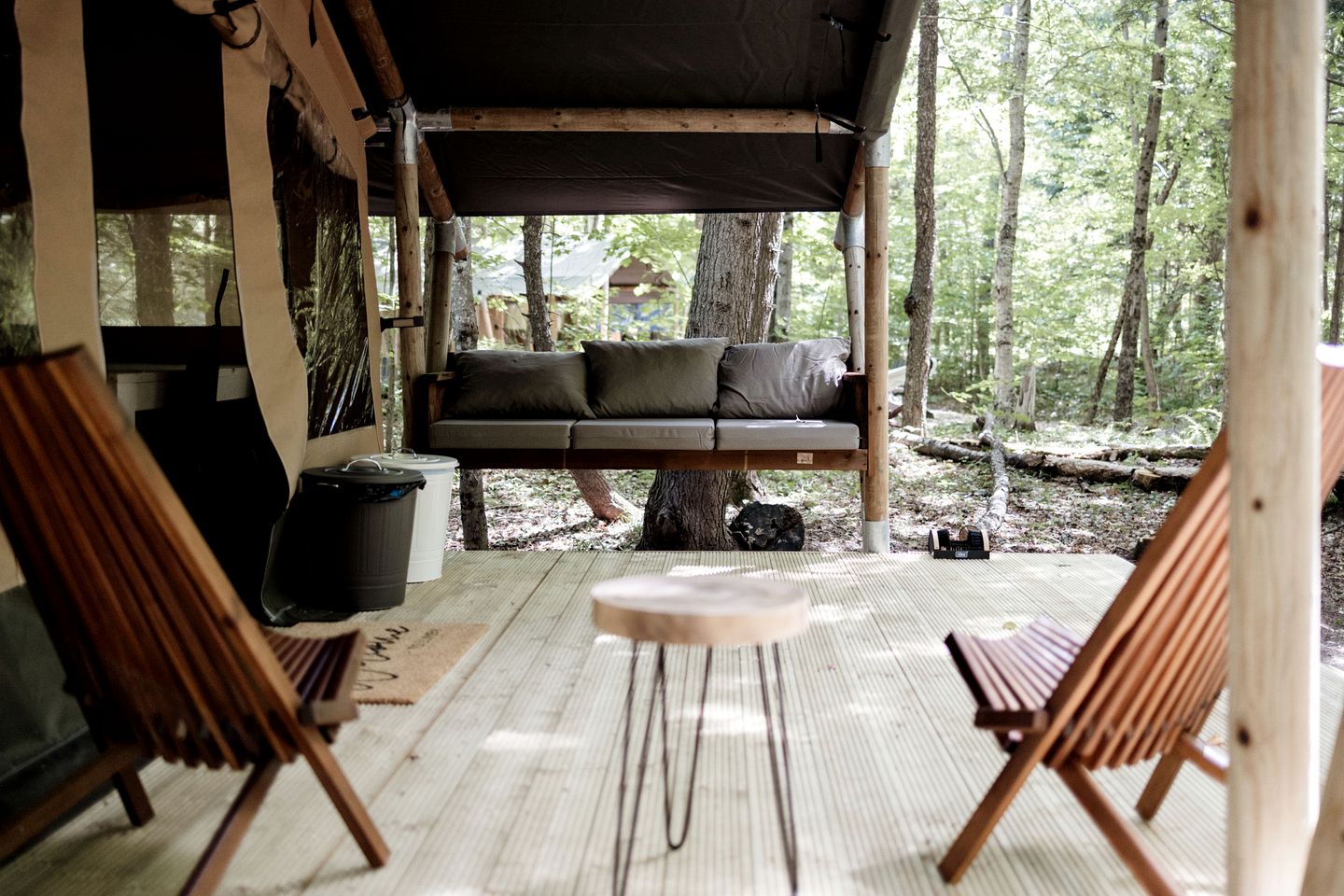Gorgeous Safari Tent with Fire Pit and Amazing Sights in North Woodstock, New Hampshire