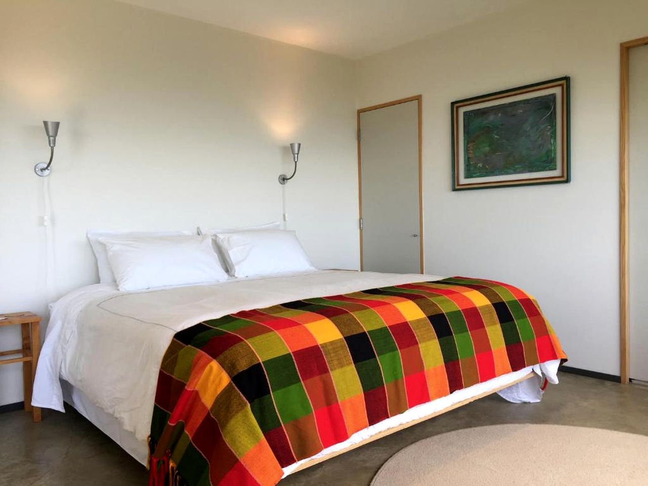 Modern Eco-Friendly Bed and Breakfast Room with Panoramic Views of Tasman Bay, New Zealand