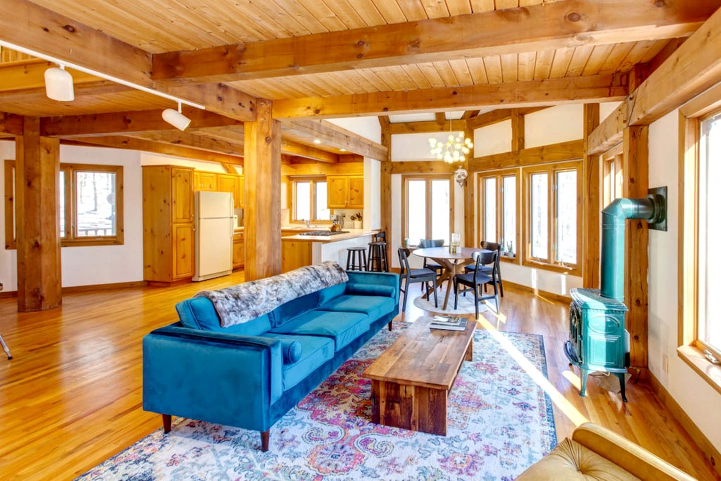 Peaceful Country Retreat with Private Trails, Sauna & Stargazing in Bloomville, New York