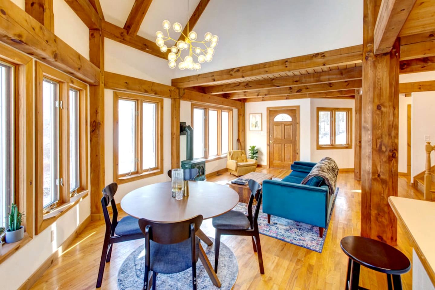 Peaceful Country Retreat with Private Trails, Sauna & Stargazing in Bloomville, New York