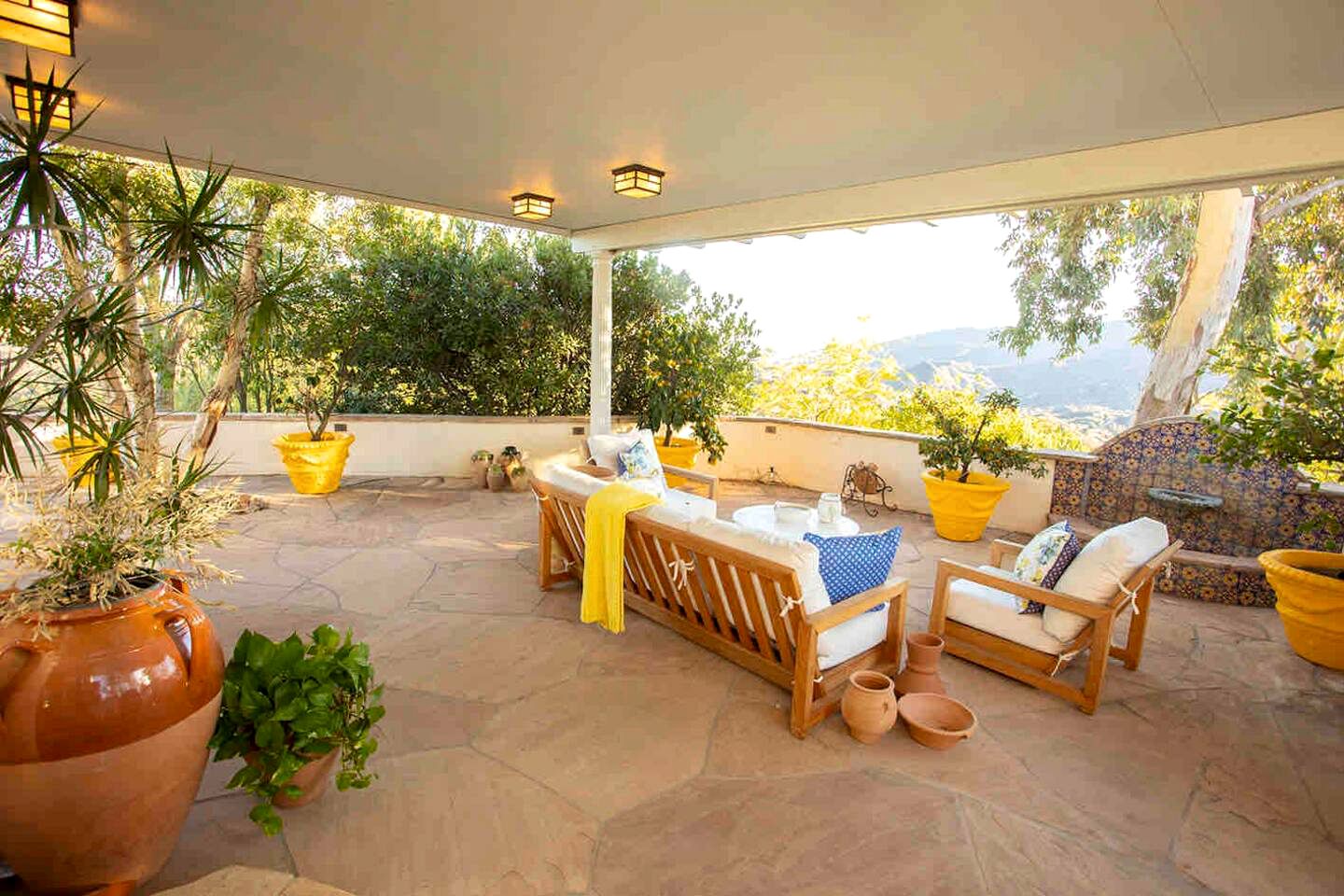 Moroccan Bell Tent for a Yoga Weekend Glamping near Los Angeles