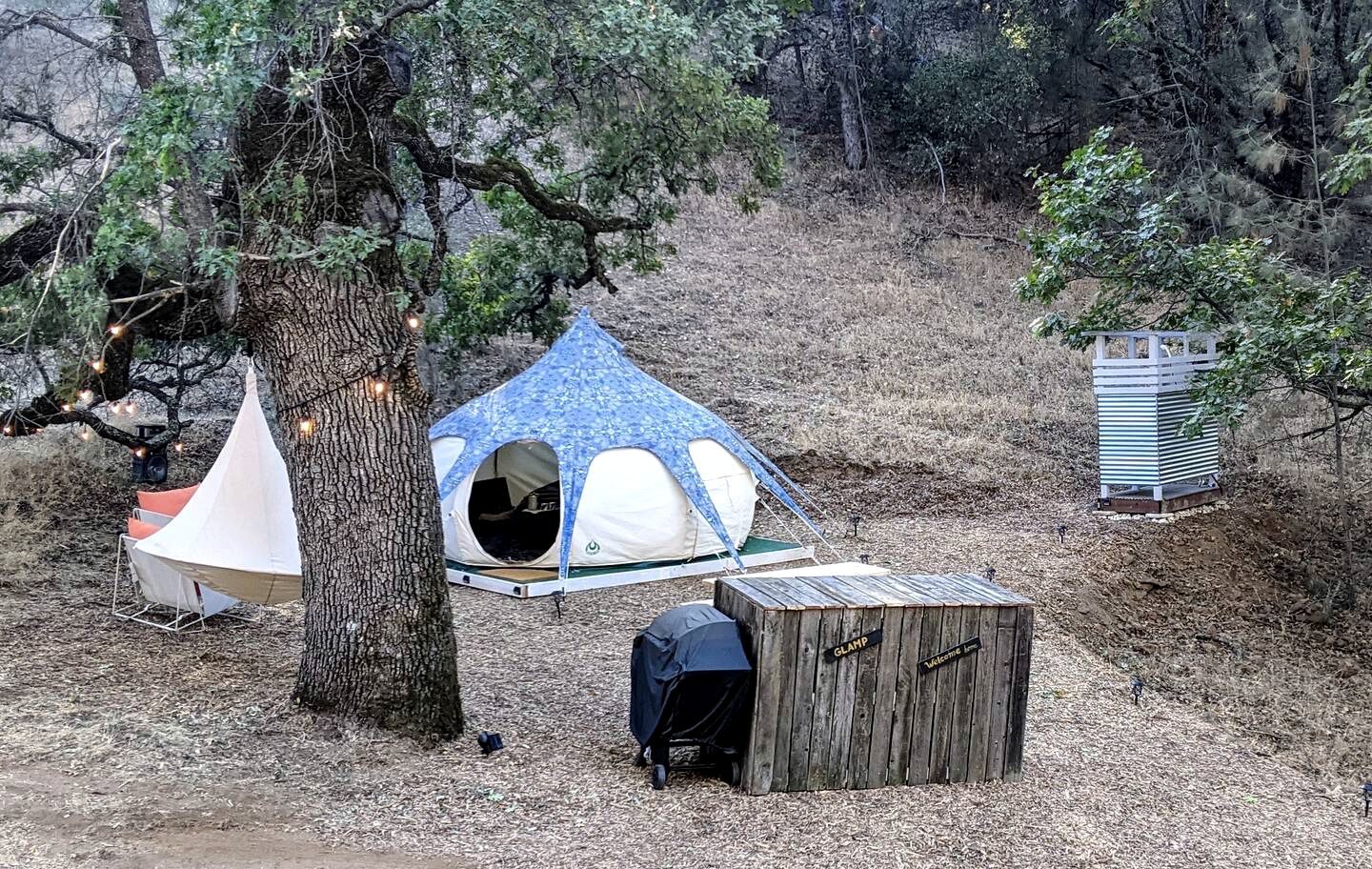 Secluded California Tent for a Weekend Getaway from Sacramento