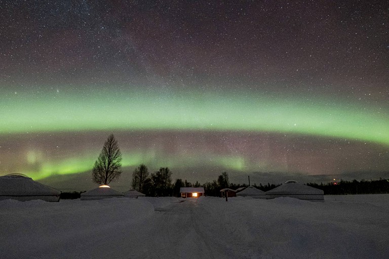 Yurts (Rovaniemi, Lapland, Finland)