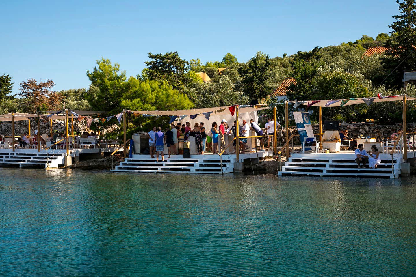 Picturesque Island Retreat with a Fabulous Restaurant Ideal for Glamping in Croatia