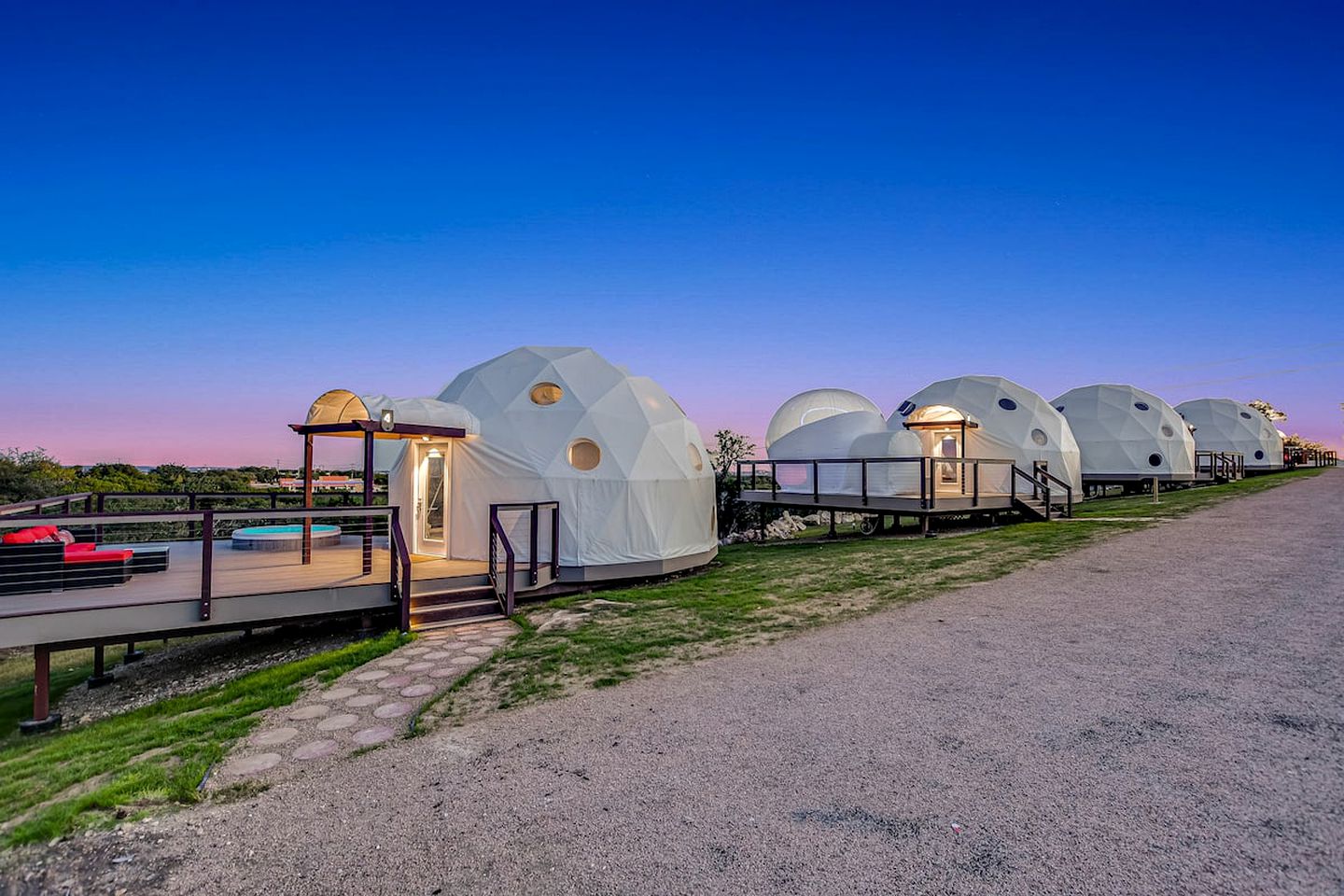 Secluded Dome Rental for Romantic Getaways in Texas