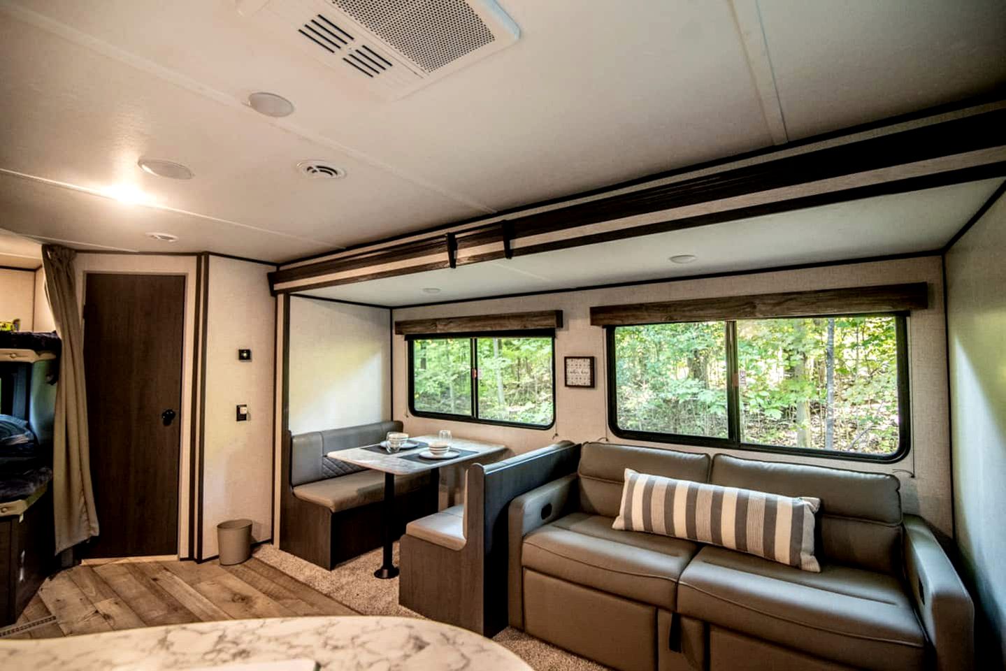 Modern Caravan for Fun Weekend Trips from New York