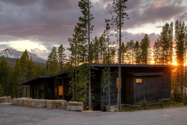 Cabins (United States of America, Big Sky, Montana)