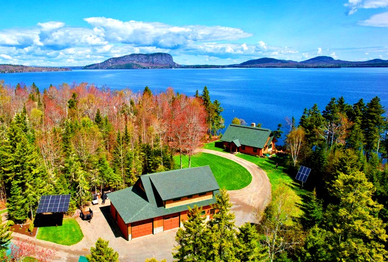 The Ultimate Getaway Starts Here On A Warm & Woodsy 3 Bedroom + Loft Cabin Retreat in Rockwood, ME