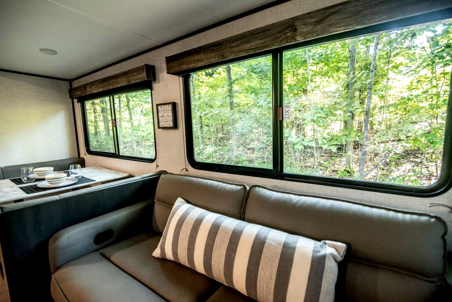 Modern Caravan for Fun Weekend Trips from New York