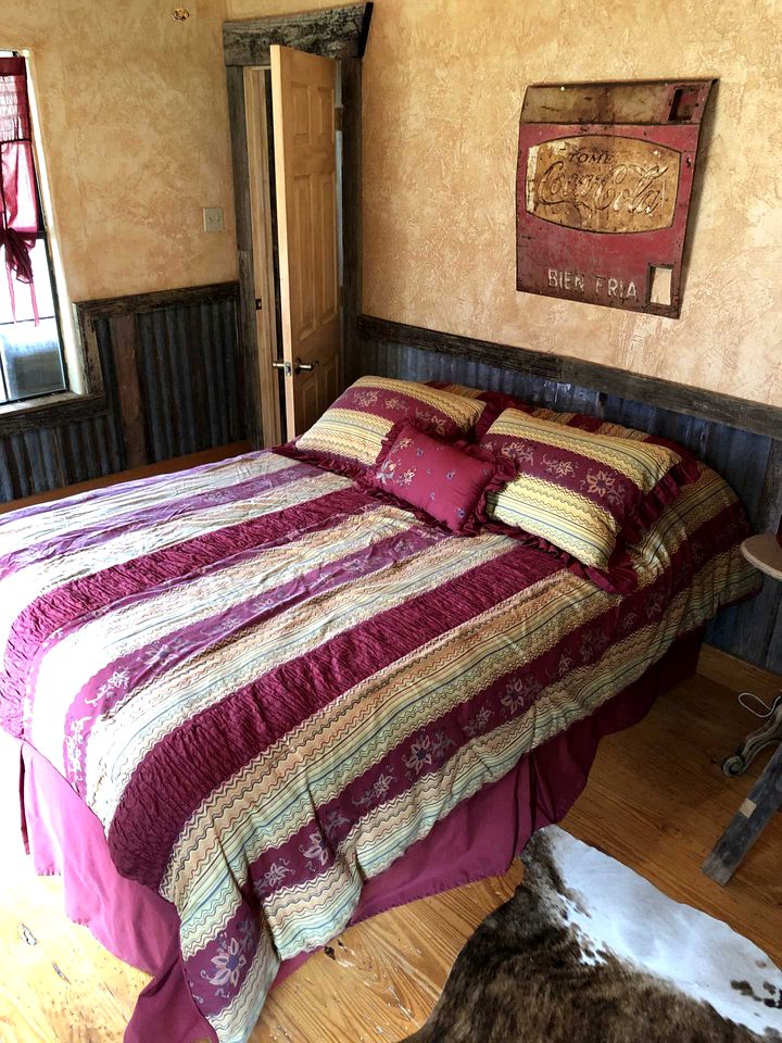 Beautiful Vintage Cabin Rental for a Weekend Getaway in Texas Hill Country