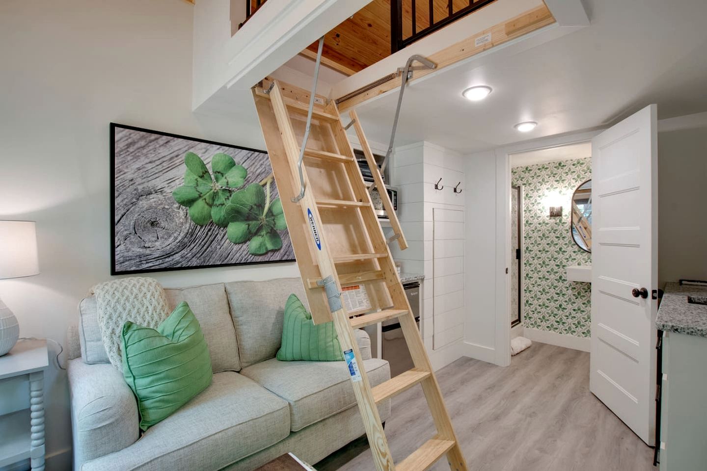 Sweet Tiny House Nestled Among the Towering Trees in Alabama