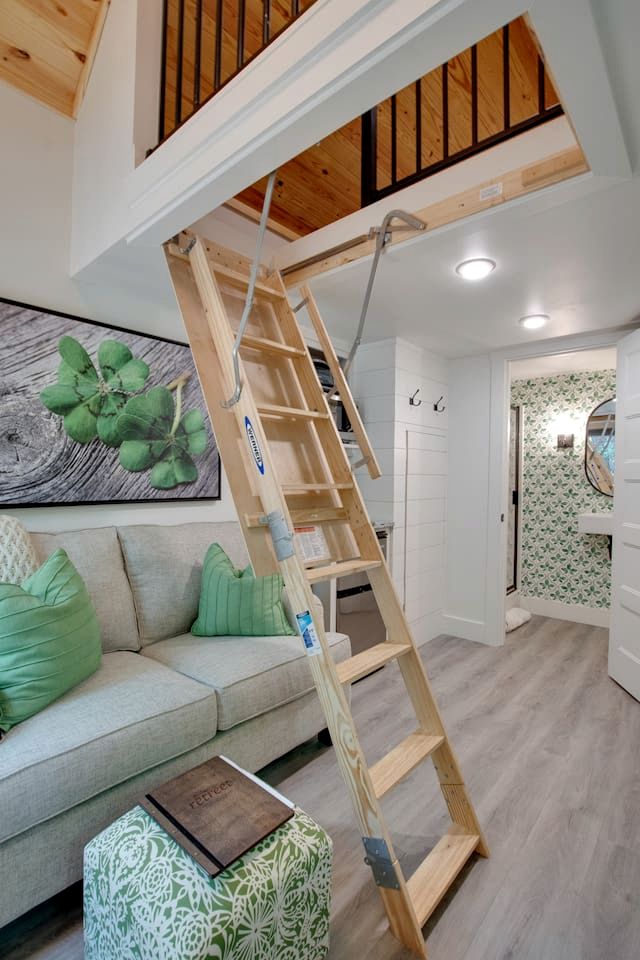 Sweet Tiny House Nestled Among the Towering Trees in Alabama