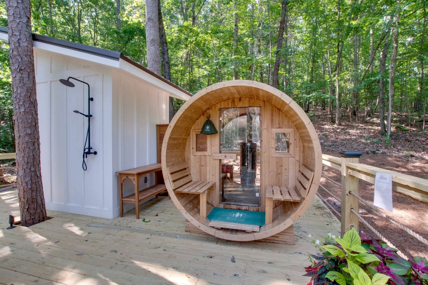 Sweet Tiny House Nestled Among the Towering Trees in Alabama