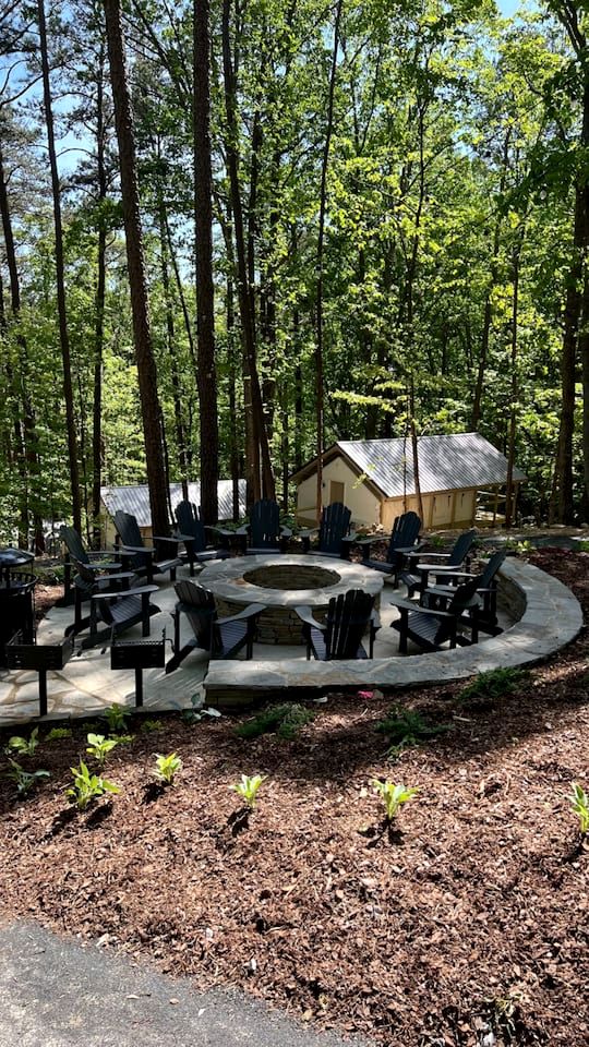 Sweet Tiny House Nestled Among the Towering Trees in Alabama