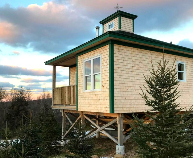 This Victoria Beach cabin rental is simply perfect for glamping in Nova Scotia