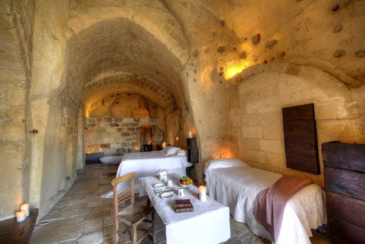 Charming Cave Vacation Rental in Ancient Town of Matera, Southern Italy