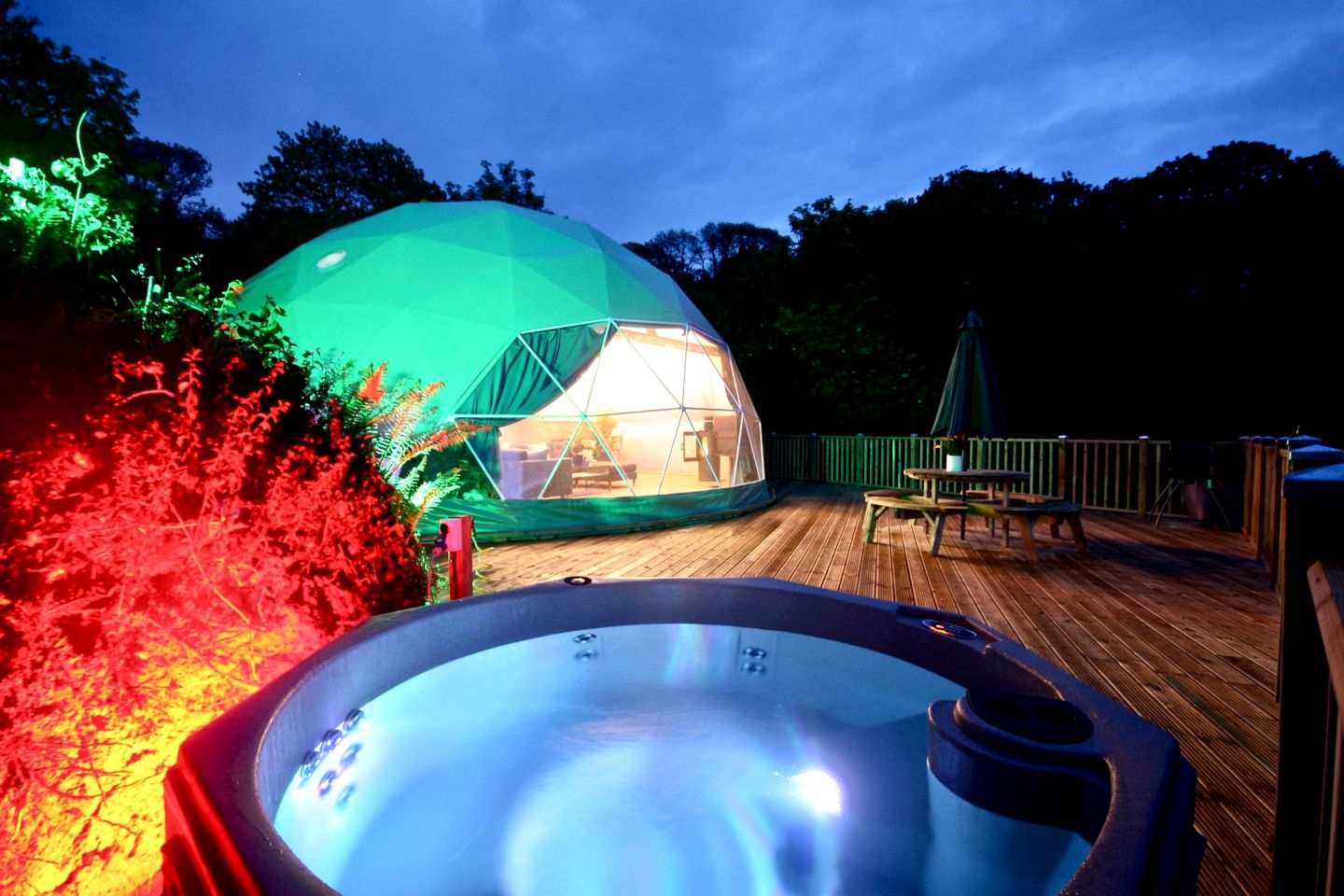 This Devonshire dome is perfect for glamping in England