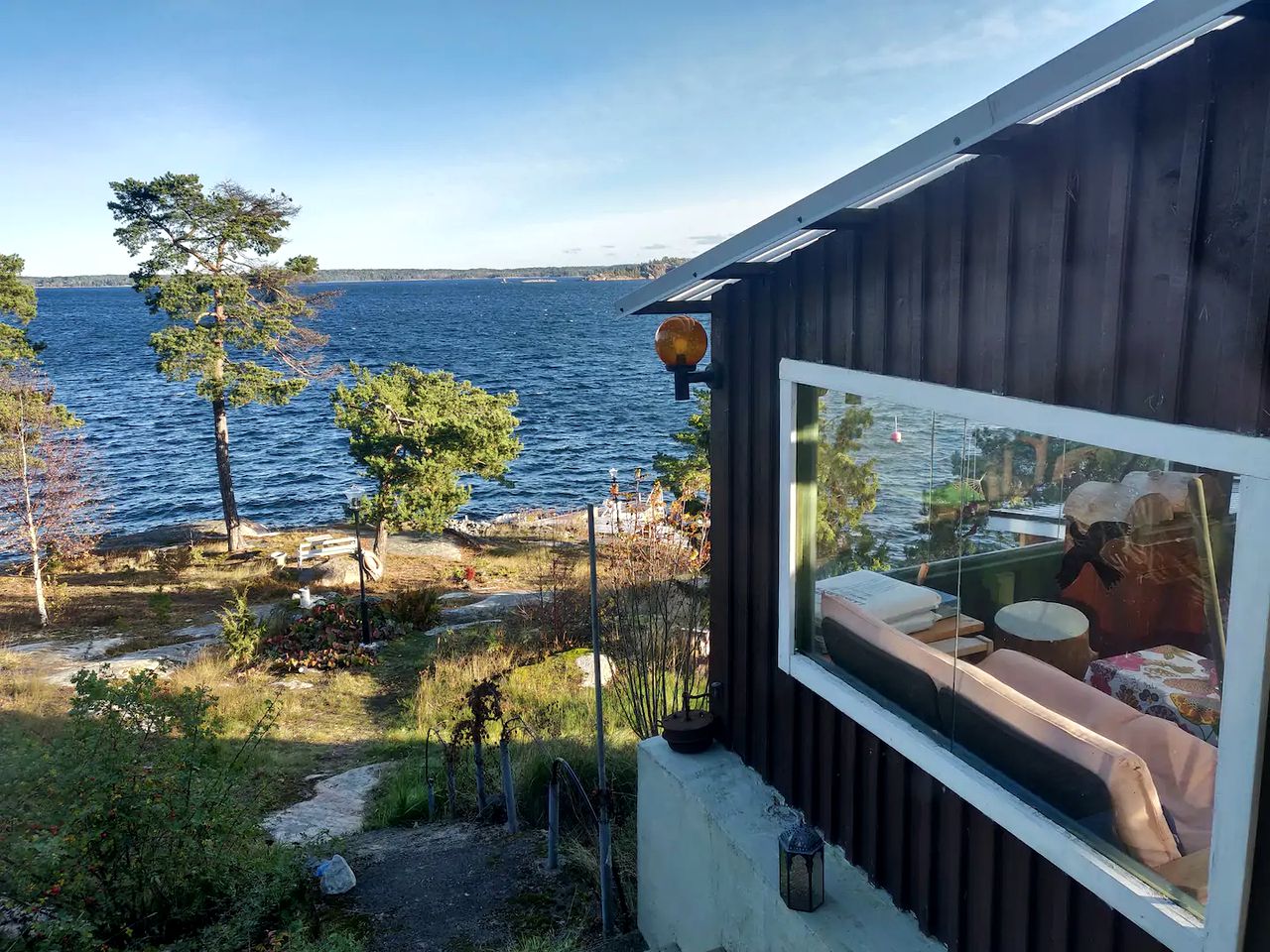 Authentic Stockholm Archipelago Cottage Rental with 180 Degree Sea Views