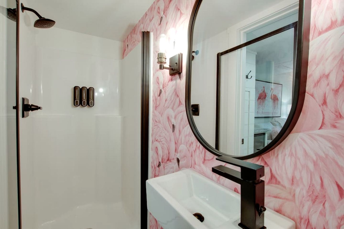 Colorful Tiny House with Outdoor Sauna and Jacuzzi in Alabama