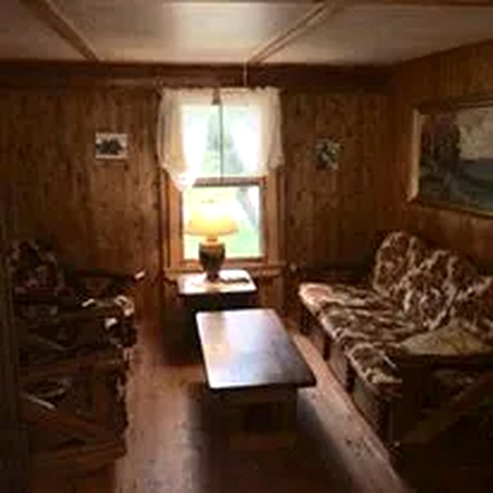 Lakefront Cabin Rental with Large Screen Porch near Baxter State Park, Maine