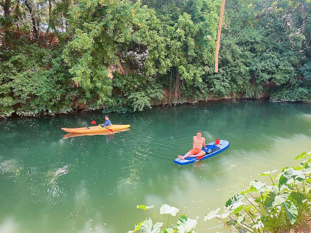 Wake and Glamp: Safari Tent Retreat for Water Sport Lovers in Cibolo, TX