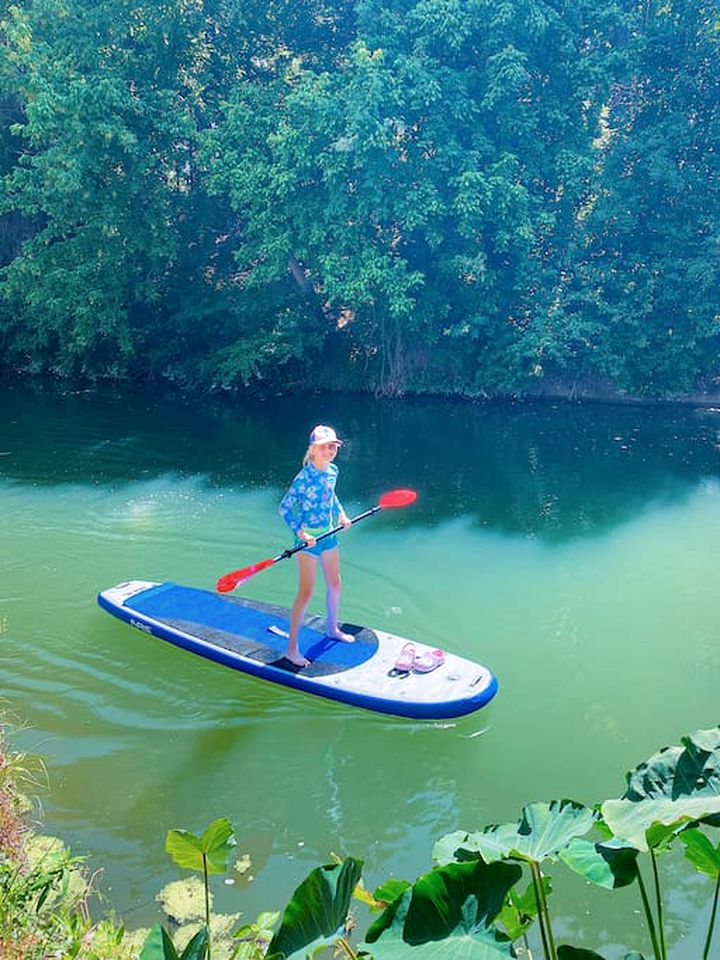 Wake and Glamp: Safari Tent Retreat for Water Sport Lovers in Cibolo, TX