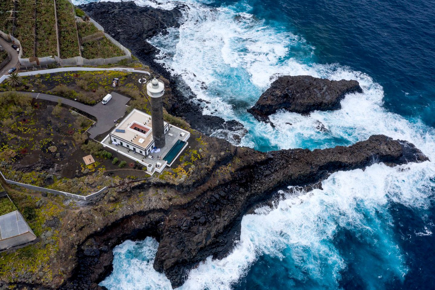 Incredible Lighthouse Accommodation with Infinity Pool for Amazing La Palma Holidays