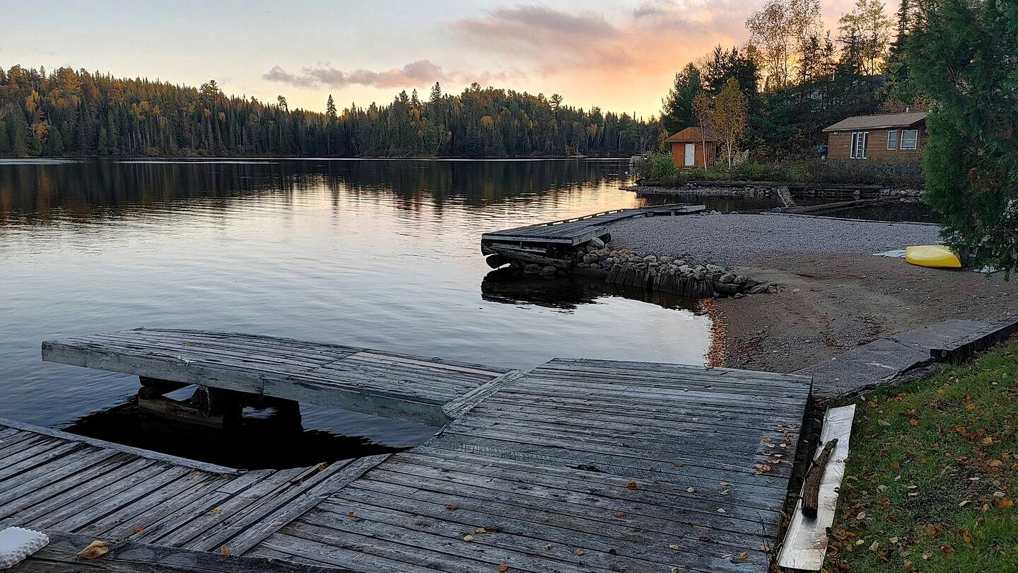 Spacious Cabin with Beachside Gazebo Ideal for an Ontario Holiday on Onaping Lake