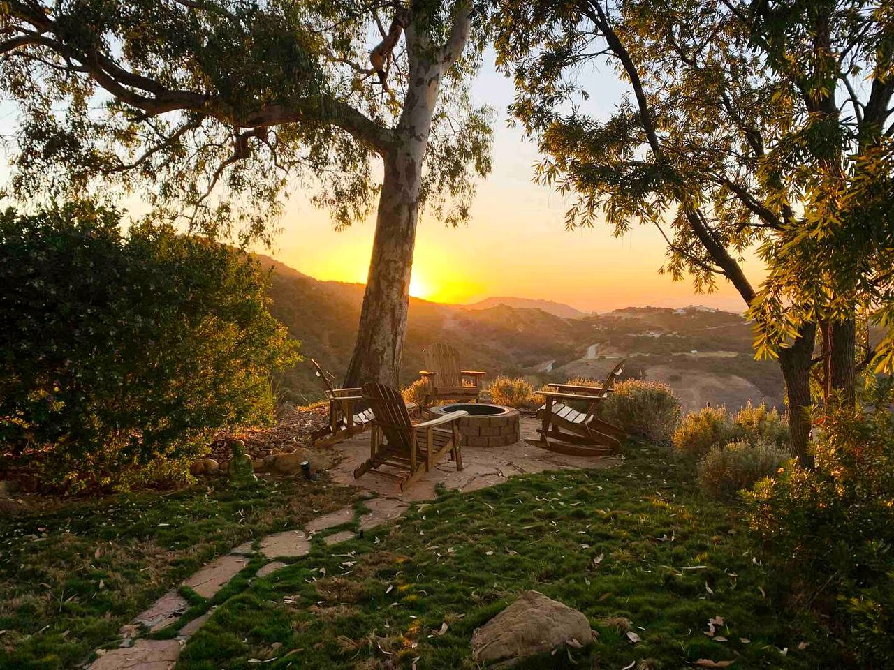 Moroccan Bell Tent for a Yoga Weekend Glamping near Los Angeles