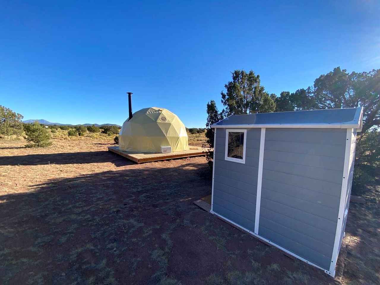 Magical Desert Dome near the Grand Canyon