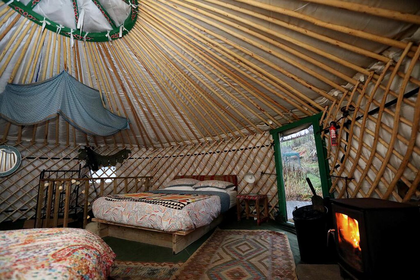 Tranquil Yurt Rental in a Valley Perfect for Glamping in Wales