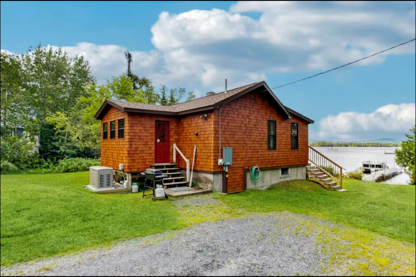 Peaceful Waterfront Retreat with Deck, Kayaks & Fire Pit in Greenville, Maine