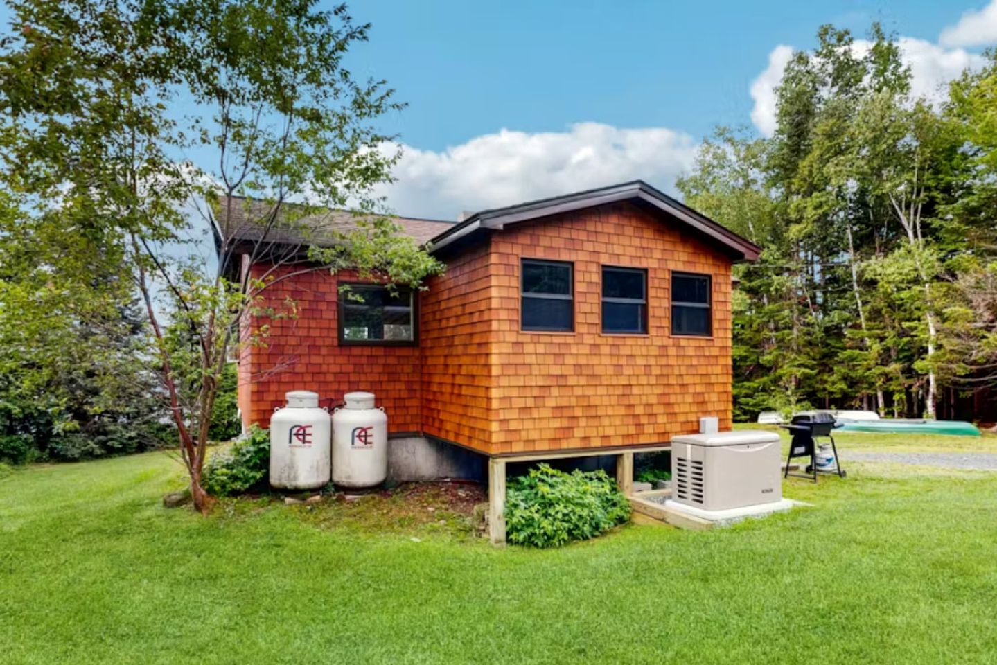 Peaceful Waterfront Retreat with Deck, Kayaks & Fire Pit in Greenville, Maine