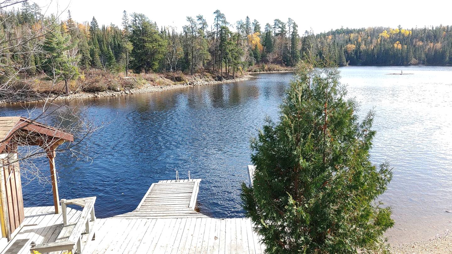 Spacious Cabin with Beachside Gazebo Ideal for an Ontario Holiday on Onaping Lake
