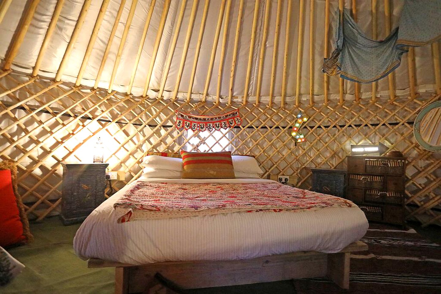 Tranquil Yurt Rental in a Valley Perfect for Glamping in Wales
