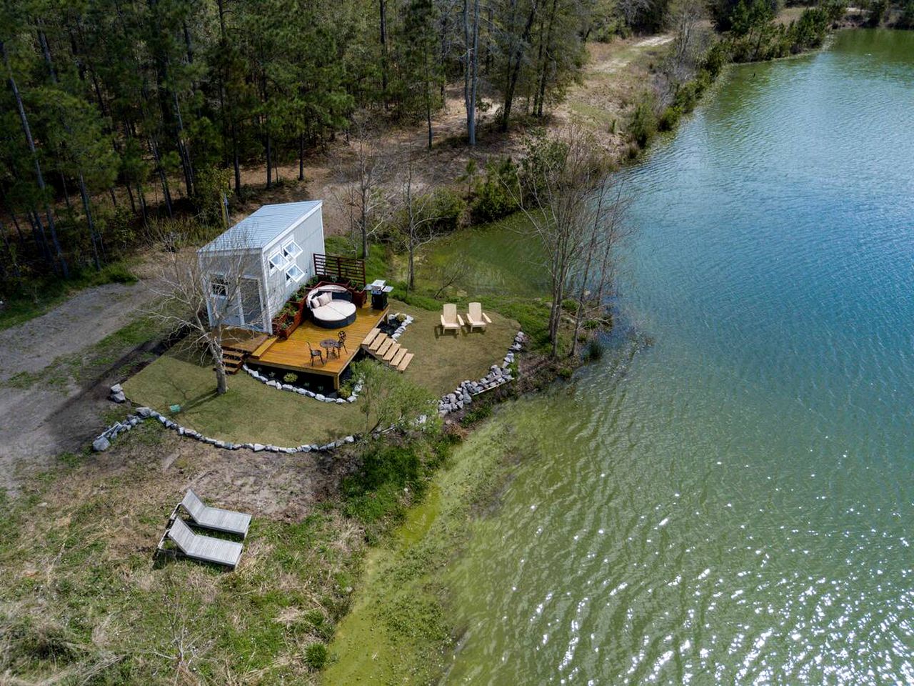 Secluded Tiny House Rental for Glamping in South Carolina