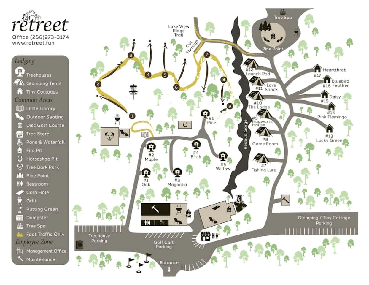 Picturesque Tiny Cabin Surrounded by Nature in Alabama