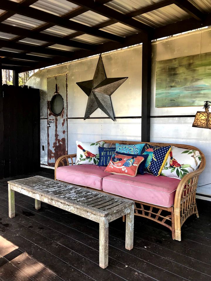 Vintage Georgia Airstream Nestled in the Pines
