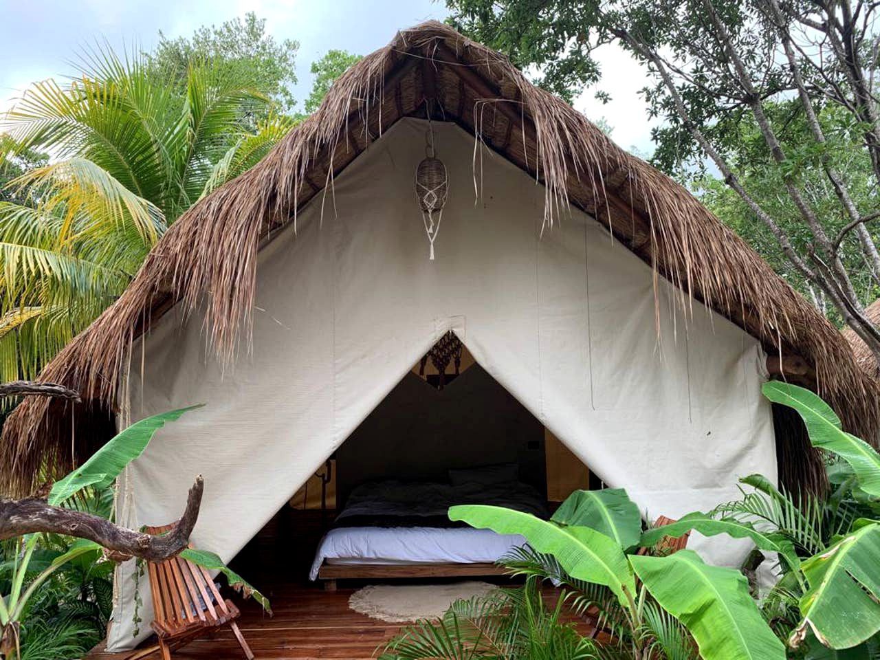 Luxurious Glamping Tent Rental for a Romantic Getaway in Tulum, Mexico