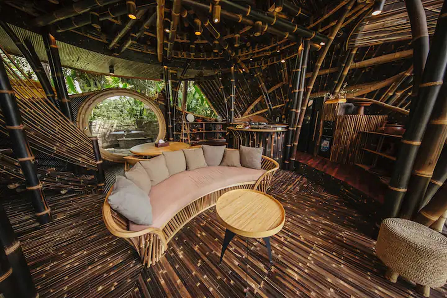 Otherworldly Bamboo Getaway in Bali with Pool and River