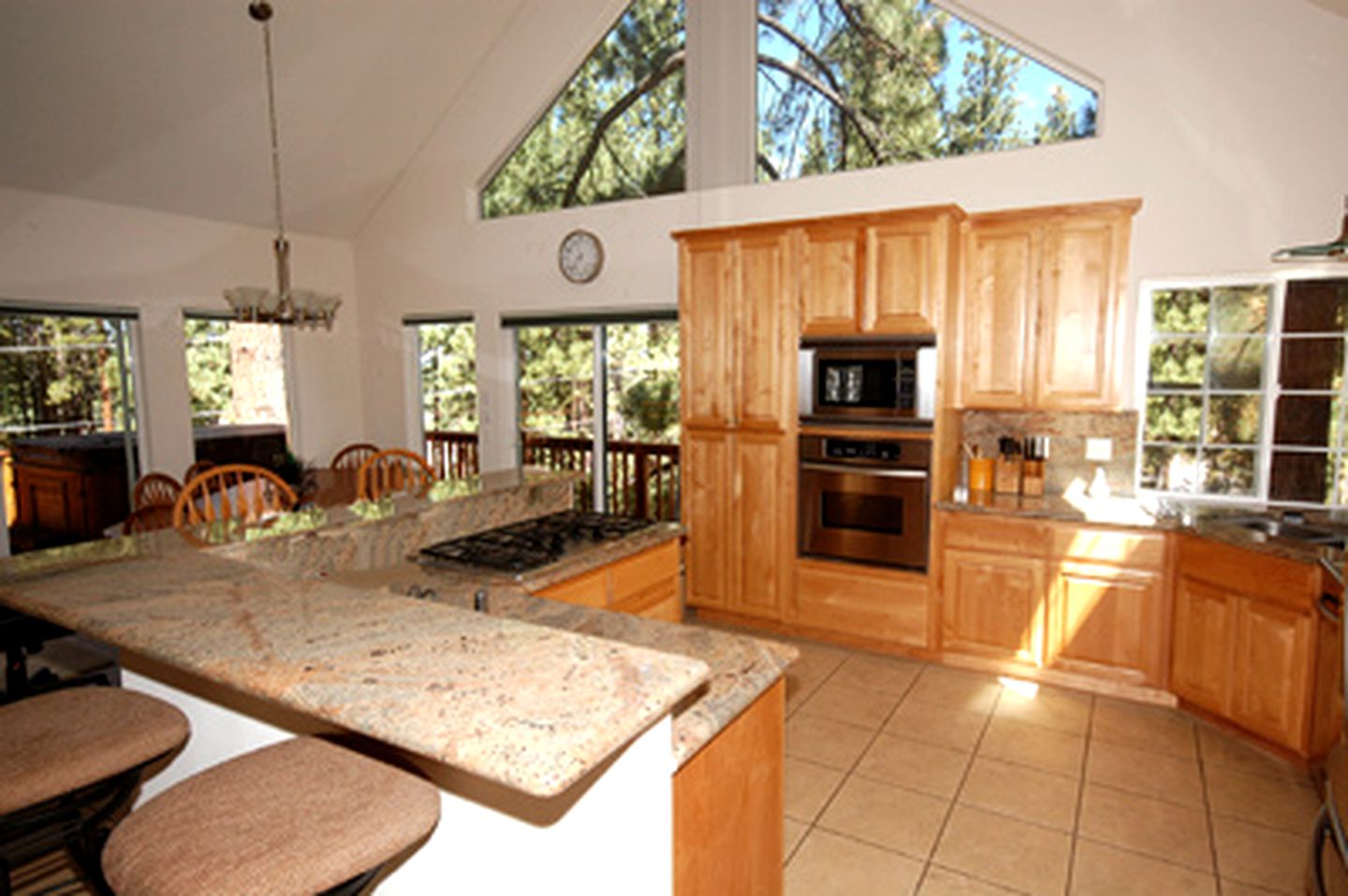 Idyllic Cabin Surrounded by Woodland near Washoe Meadows State Park in South Lake Tahoe, California
