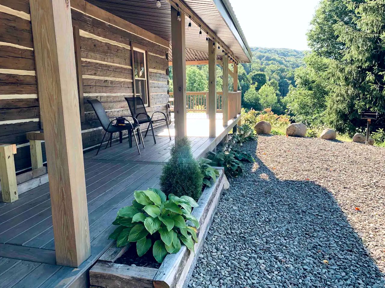 Tranquil Log Cabin Rental for a Relaxing Vacation in Upstate New York