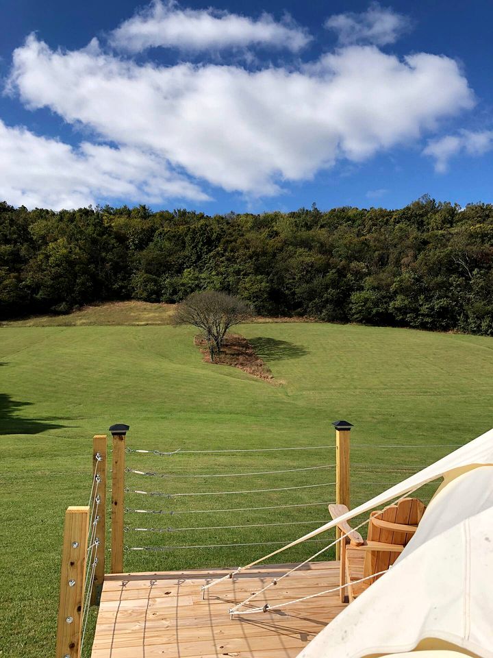 Beautiful Nashville Glamping Site for a Rural Tennessee Vacation
